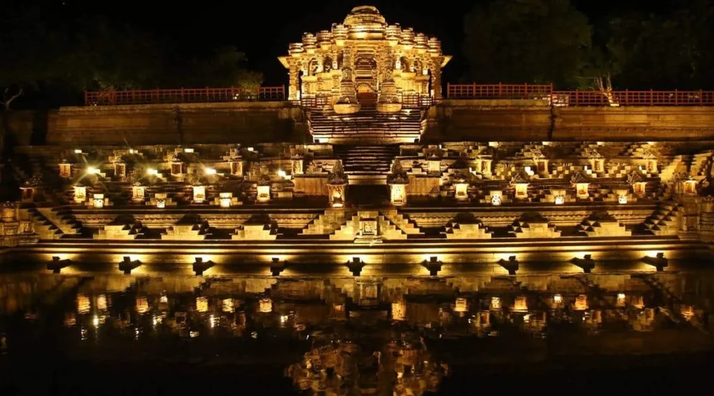 Modhera Sun Temple Gujarat historic temple dedicated to Surya included in Ahmedabad Modhera Patan heritage tour