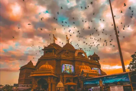Kashtabhanjan Hanuman Temple Sarangpur Gujarat famous Hanuman temple visited from Ahmedabad