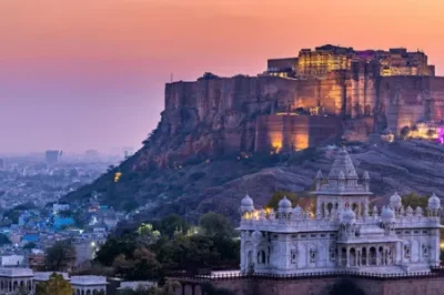Jodhpur blue city Rajasthan with Mehrangarh Fort included in Ahmedabad to Jaisalmer Jodhpur taxi tour package
