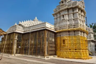 Mahudi Jain Tirth Ghantakarna Mahavir Temple Gujarat famous Jain pilgrimage near Gandhinagar