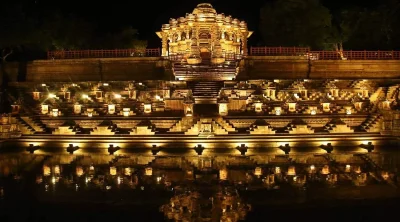 Modhera Sun Temple Gujarat historic temple dedicated to Surya included in Ahmedabad Modhera Patan heritage tour